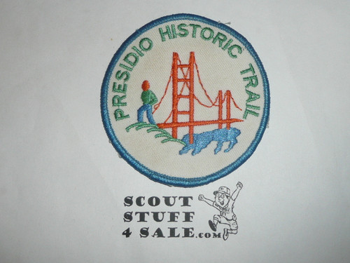 Presidio of San Francisco Historic Trail Patch, Variety #2