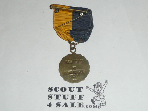 Abraham Lincoln Trail, Boy Scout Trail Medal, Indiana Historical Society