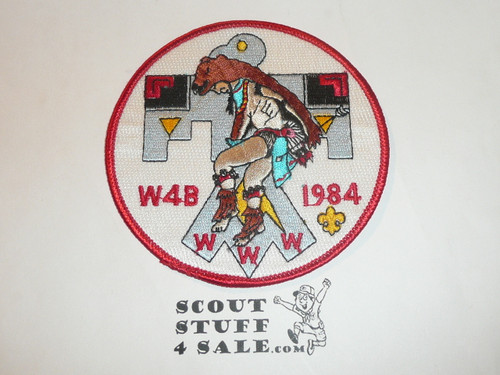 Section W4B 1984 O.A.Conference Patch - Scout