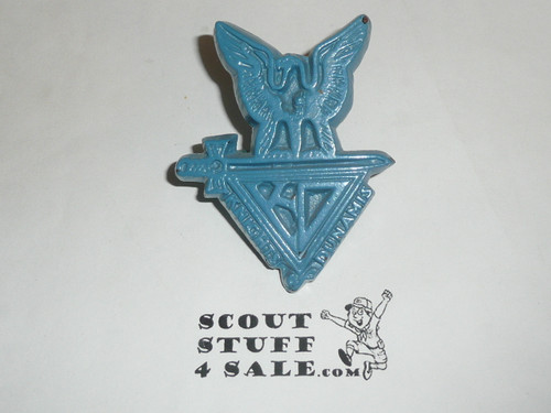 Knights of Dunamis Neckerchief Slide, heavy Torchy Plastics mold