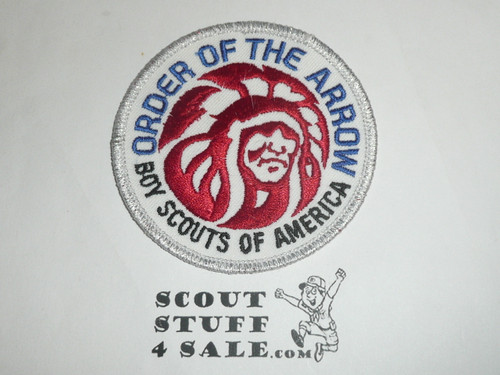 Order of the Arrow 3" Round MGM Iandian Patch, Scarce