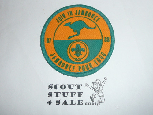 1987-1988 Boy Scout World Jamboree "Join In Jamboree" Patch