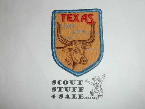 Vintage Texas Travel Souvenir Patch