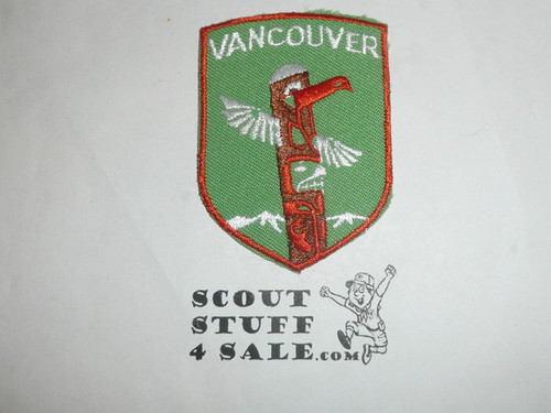 Vintage Vancouver Souvenir Shield Patch