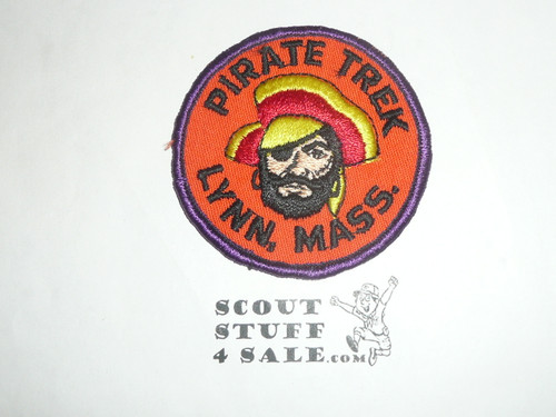 Vintage Pirate Trek Travel Souvenir Patch