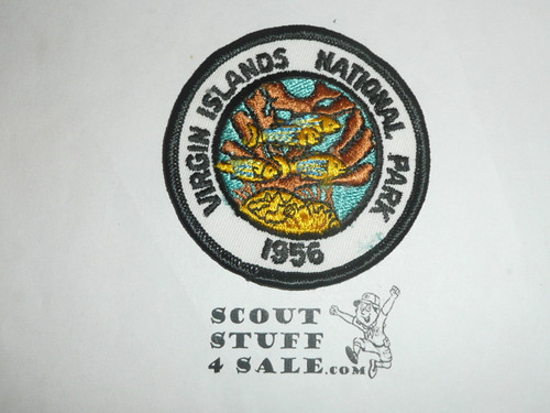 Vintage Virgin Islands National Park Travel Souvenir Patch