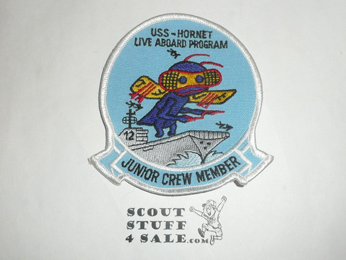 Vintage USS Hornet Travel Souvenir Patch