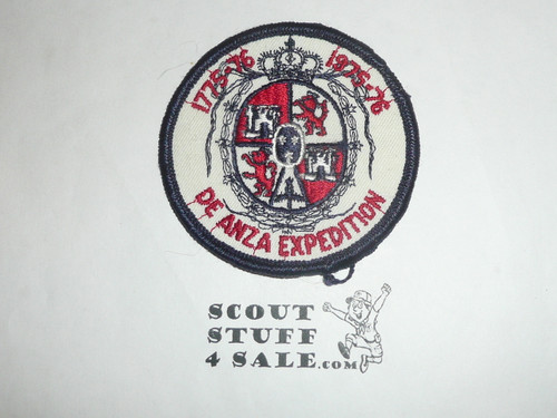 Vintage De Anza Epedition Travel Souvenir Patch