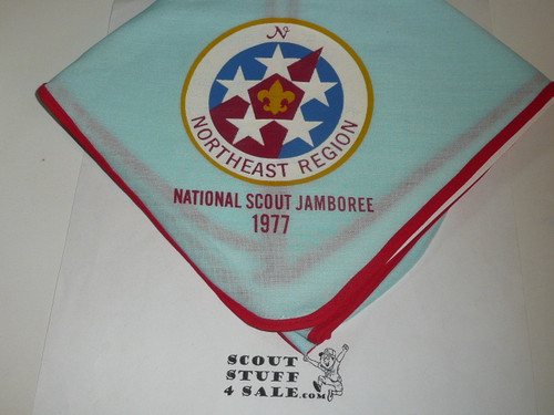 1977 National Jamboree Northeast Region Neckerchief