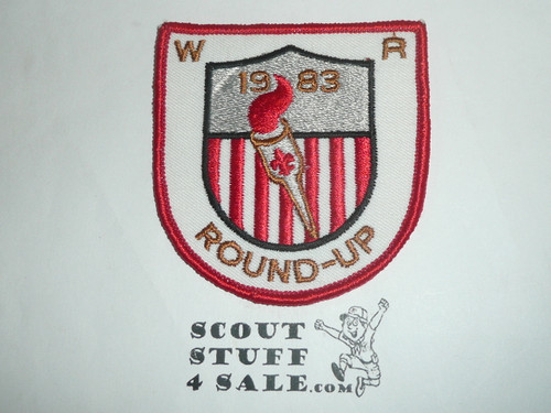 Western Region 1983 Round-up Patch