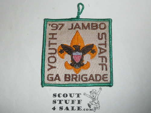 1997 National Jamboree Youth STAFF Brigade Patch
