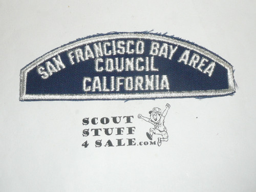 San Francisco Bay Area Council Blue/White Council Strip - Sea Scout