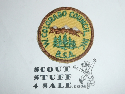 West Colorado Council Patch (CP)