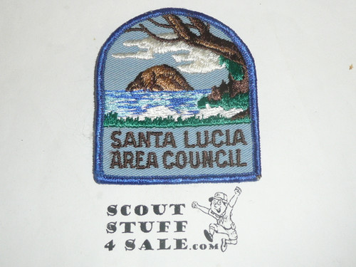 Santa Lucia Area Council Patch (CP), dome