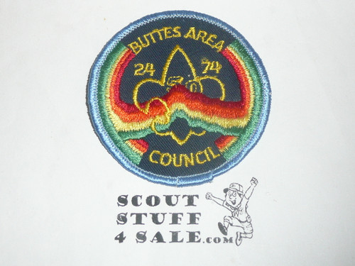 Buttes Area Council Patch (CP), 1974 50th Anniversary