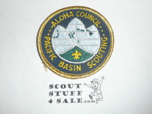 Aloha Council Patch (CP), Pacific Basin Scouting