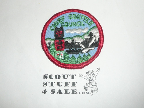 Chief Seattle Council Patch (CP), no fdl