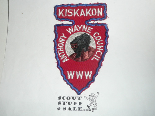 Order of the Arrow Lodge #75 Kiskakon a2 Arrowhead Patch