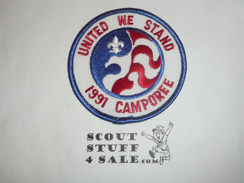 1991 United We Stand Camporee Patch, Generic BSA issue