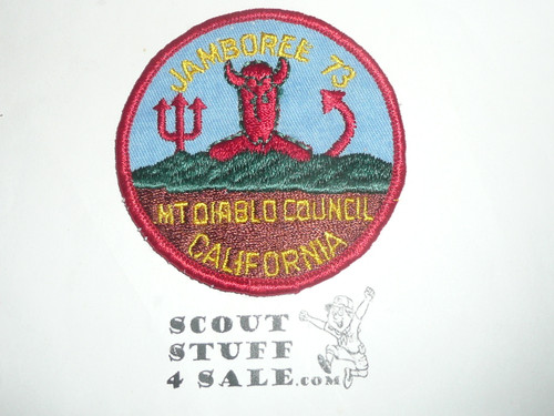 1973 National Jamboree JCP - Mount Diablo Area Council