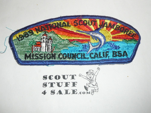 1989 National Jamboree JSP - Mission Council, sewn