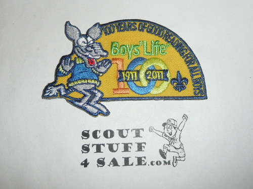 Boys' Life 100th Anniversary Patch, 2011