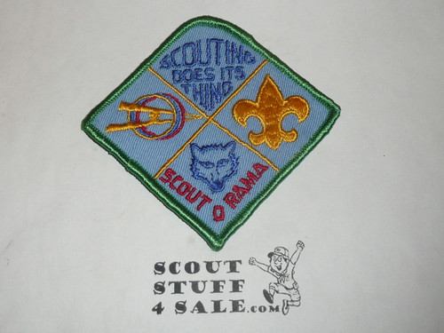 Scout-O-Rama Patch, Generic BSA issue, Scouting does its thing