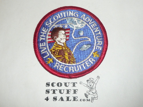 Recruiter Patch, Live the Scouting Adventure