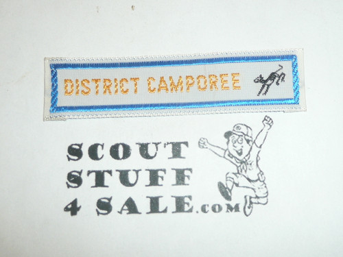 District Camporee Woven Patch, Generic Boy Scout Issue