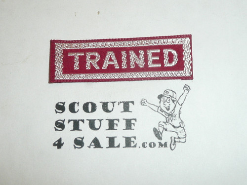 Trained Woven Patch, Generic Boy Scout Issue