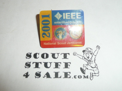 2001 National Jamboree IEEE Merit Badges Pin