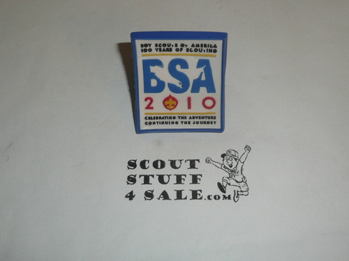 2010 100th Boy Scout Anniversary Commemorative Neckerchief Slide