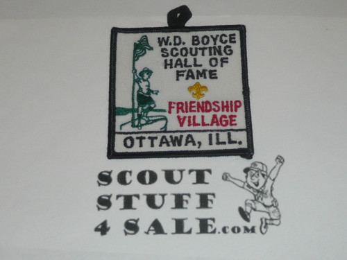 W.D. Boyce Scouting Hall of Fame Friendship Village Patch