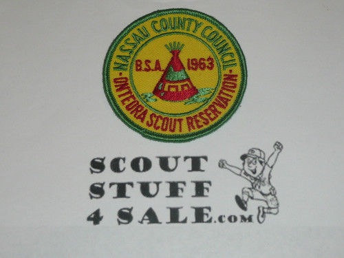 Onteora Scout Reservation Patch, Nassau County Council, 1963