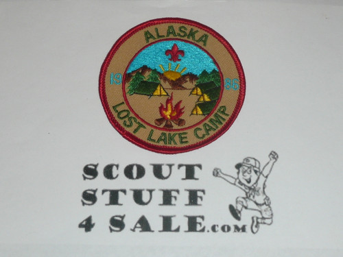 Lost Lake Camp Patch, Alaska, 1986