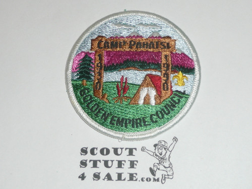 Camp Pahatsi, Golden Empire Council, 1990 patch