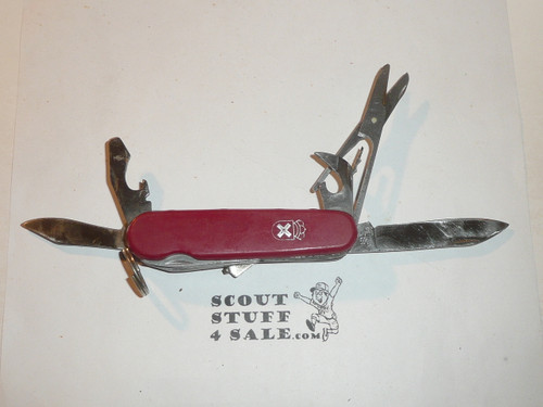 Multi Tool Pocket Knife, Chinese Manufacturer, lite use but corkscrew is broken