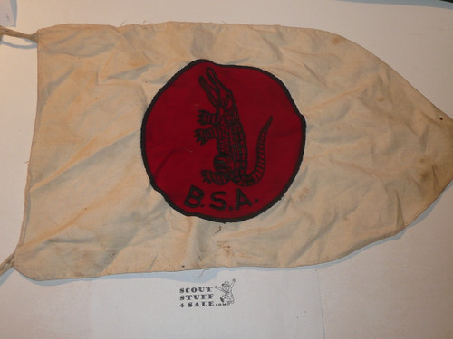 1960's Alligator Patrol Flag, Used