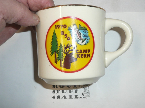 1970 Camp Kern Mug, Southern Sierra Council