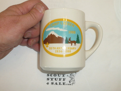 1988 Camp Lassen Mug, Mount Lassen Area Council