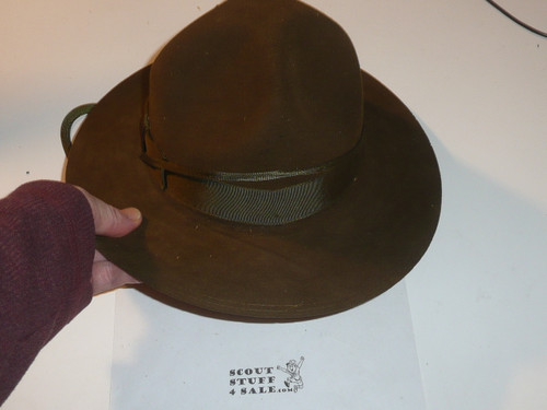 Official Boy Scout Campaign Hat (Smokey the Bear hat), size 6 1/2, NEW in the box