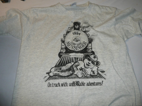 1994 Camp John Mensinger Tee Shirt, Yosemite Area Council, Size Medium, Unused
