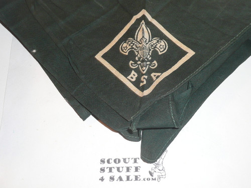 BSA National Supply Troop Neckerchief, Triangle, Black, used