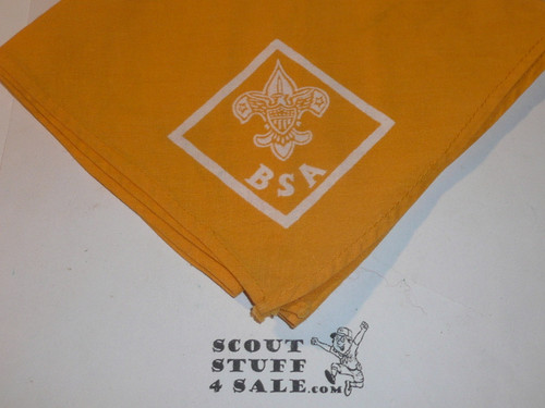 BSA National Supply Troop Neckerchief, Triangle, Gold