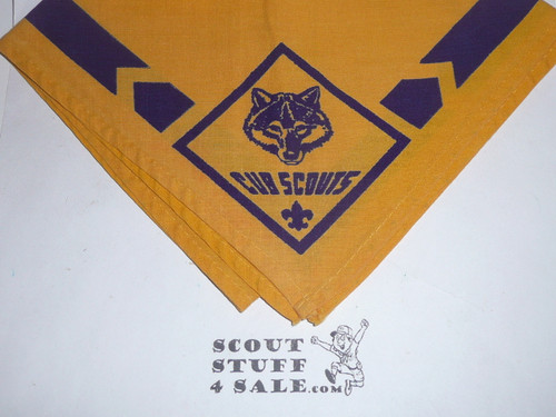 BSA National Supply Cub Scouts Neckerchief, Fleur-de-lis