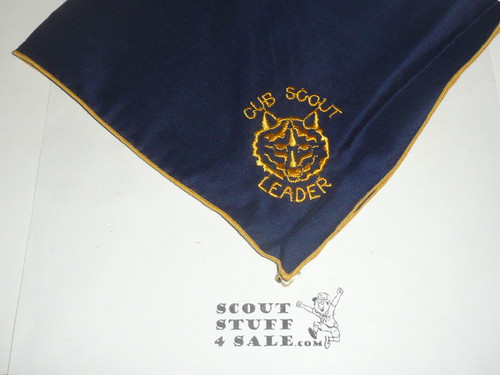 BSA National Supply Cub Scout Leader's Neckerchief, Embroidered