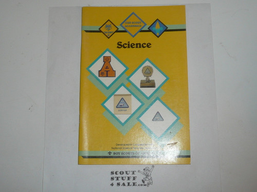 Cub Scout Academics Pamphlet, Science, 1996 printing