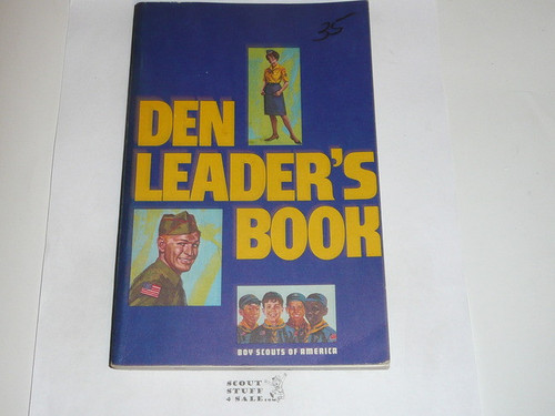 1978 Den Leader's Book, Cub Scout, 9-78 Printing