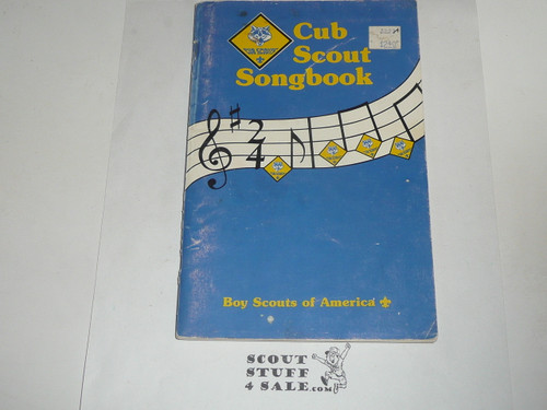1989 Cub Scout Songbook, 1989 Printing