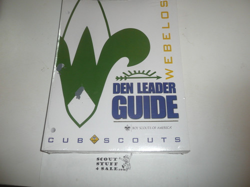Webelos Leader Guide Book, 2015 Printing